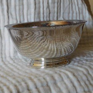 Oneida Paul Revere Reproduction Silver Bowl 6 inch